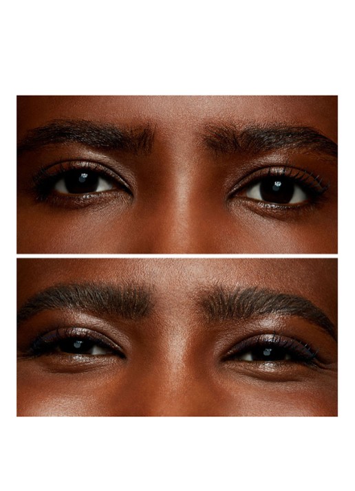 M·A·C Eye Brows Big Boost Fibre Gel - wenkbrauwgel - voorkant 6 spiked