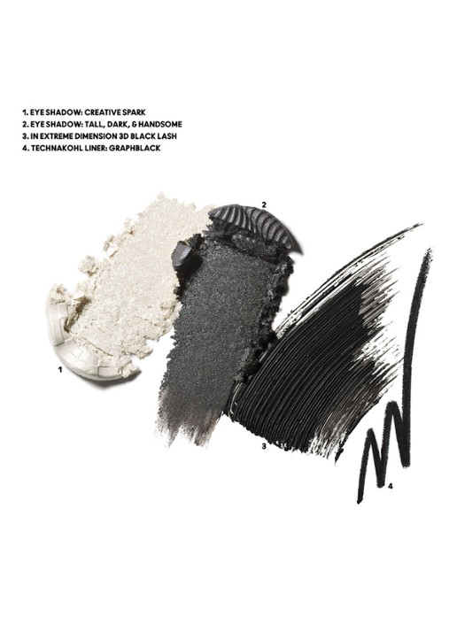 M·A·C Now You See Me Extra Dimension Eye Kit: Smoky - Limited Eition make-up set - detail 4 smokey