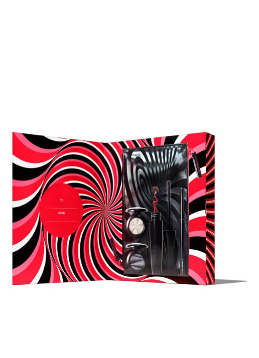 M·A·C Now You See Me Extra Dimension Eye Kit: Smoky - Limited Eition make-up set - voorkant 2 smokey