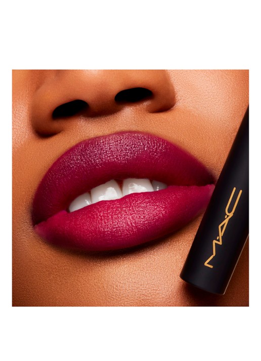 M·A·C Powder Kiss Velvet Blur Slim Stick - lipstick - detail 5 wild rebel
