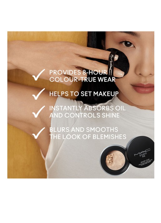 M·A·C Studio Fix Pro Set + Blur Weightless Loose Powder - losse poeder - detail 4 dark