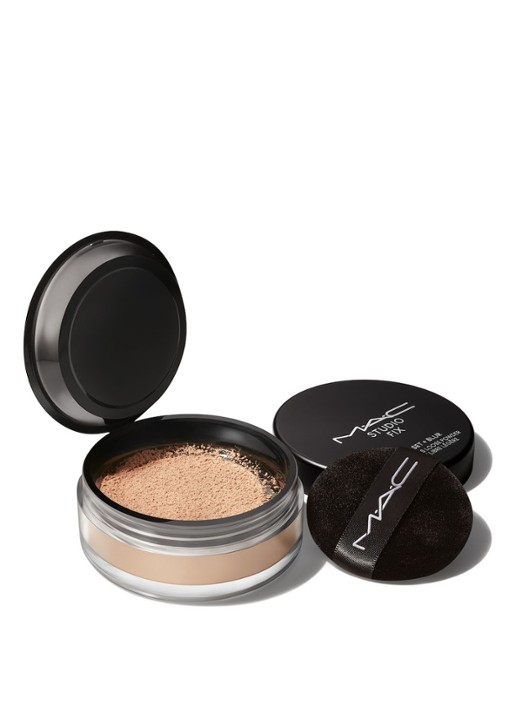 M·A·C Studio Fix Pro Set + Blur Weightless Loose Powder - losse poeder - voorkant 6 medium