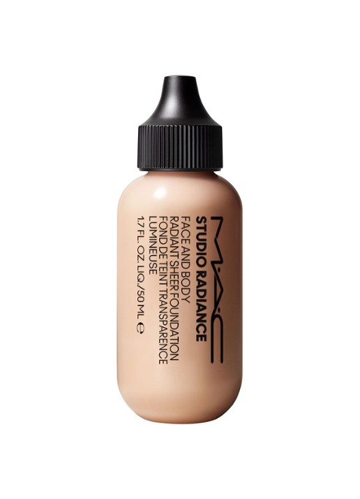 M·A·C Studio Radiance Face and Body Radiant Sheer Foundation - voorkant w1