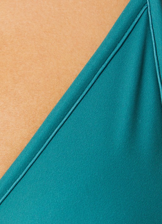 MAAJI Brunswick reversible triangel bikinitop  - detail 5 donkergroen
