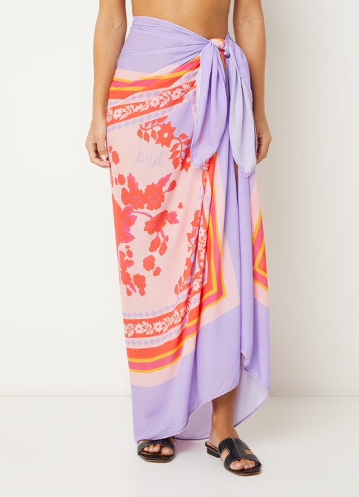 MAAJI Lavender Dream Island pareo met print 165 cm x 125 cm
