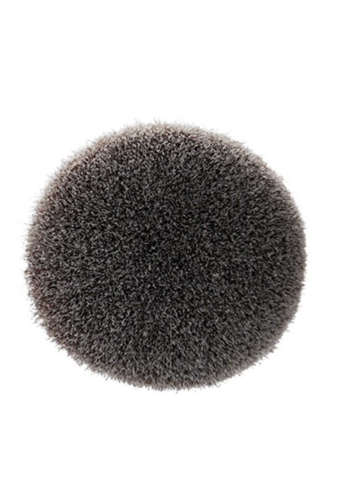 M·A·C 170 Rounded Slant Brush - blush kwast - detail 2 zwart