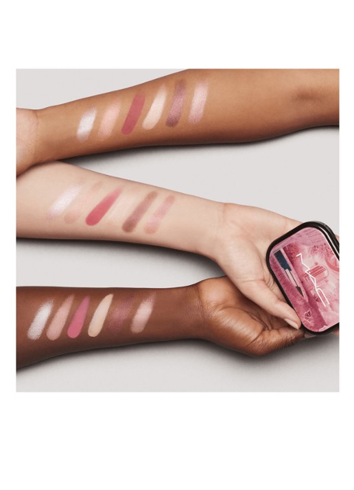 M·A·C  Connect In Colour Eye Shadow Palette X6 - oogschaduw palette - detail 3 rose lens