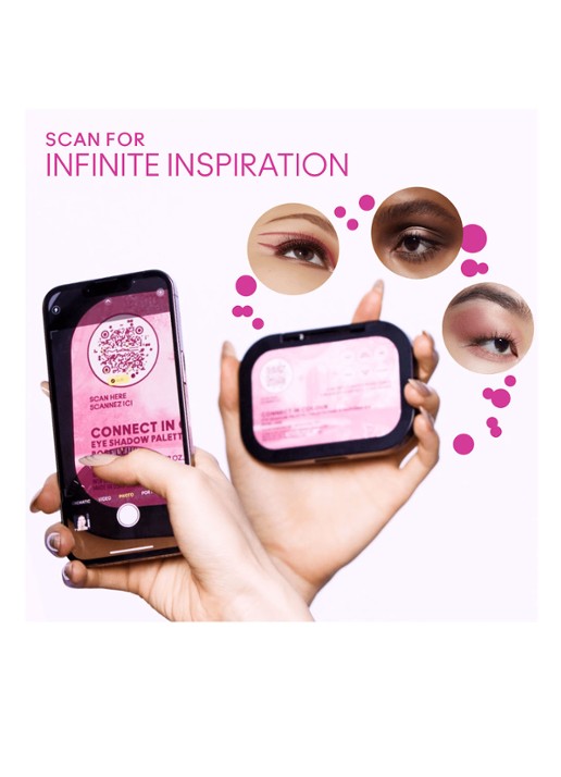 M·A·C  Connect In Colour Eye Shadow Palette X6 - oogschaduw palette - detail 4 rose lens