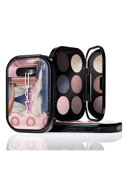 M·A·C  Connect In Colour Eye Shadow Palette X6 - oogschaduw palette - voorkant 5 encrypted kryptonite