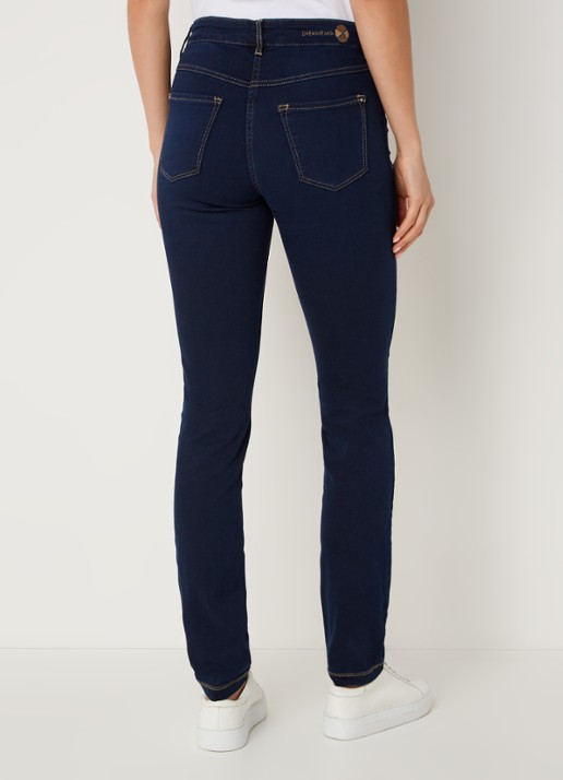 MAC Jeans Dream mid waist skinny jeans met stretch - achterkant 5 indigo