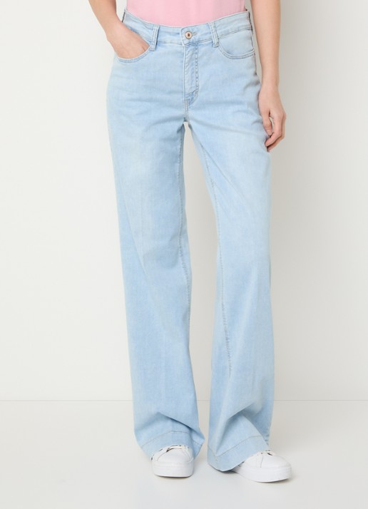 MAC Jeans Dream Wide high waist wide leg jeans met stretch