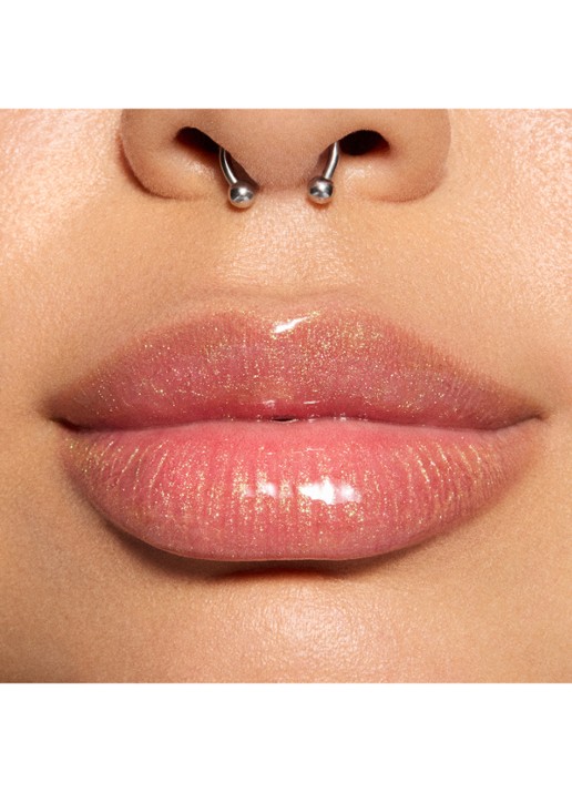 M·A·C Lipglass Blow Plumping Oil - lipolie - detail 3 snapdragon