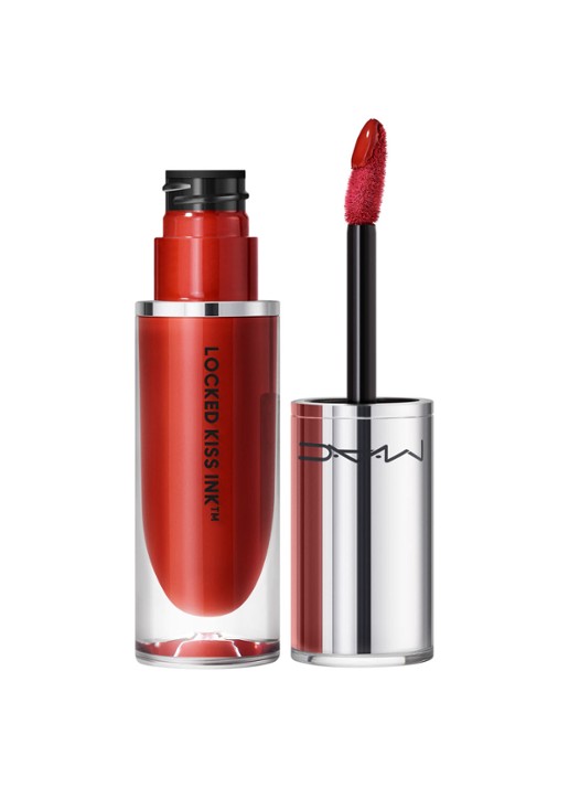 M·A·C Locked Kiss Liquid Lipcolour - vloeibare lipstick - voorkant 3 extra chili