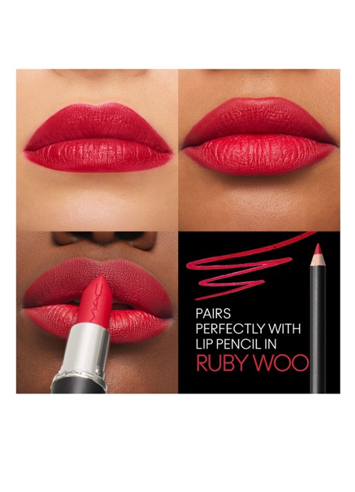 M·A·C Macximal Mini MAC Silky Matte Lipstick - detail 3 ruby woo