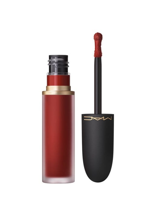 M·A·C Powder Kiss Lip + Cheek Mousse - lipstick - voorkant 6 devoted to chili