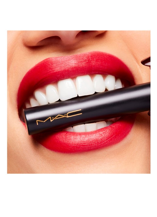 M·A·C Powder Kiss Velvet Blur Slim Stick - lipstick - detail 5 ruby new