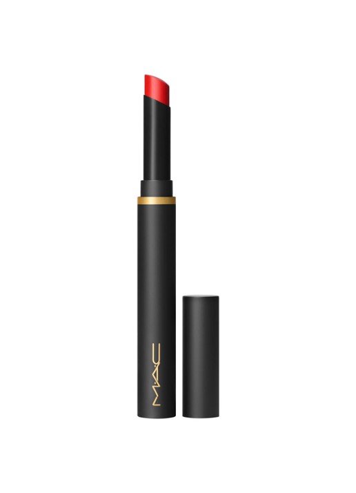 M·A·C Powder Kiss Velvet Blur Slim Stick - lipstick - voorkant 6 ruby new