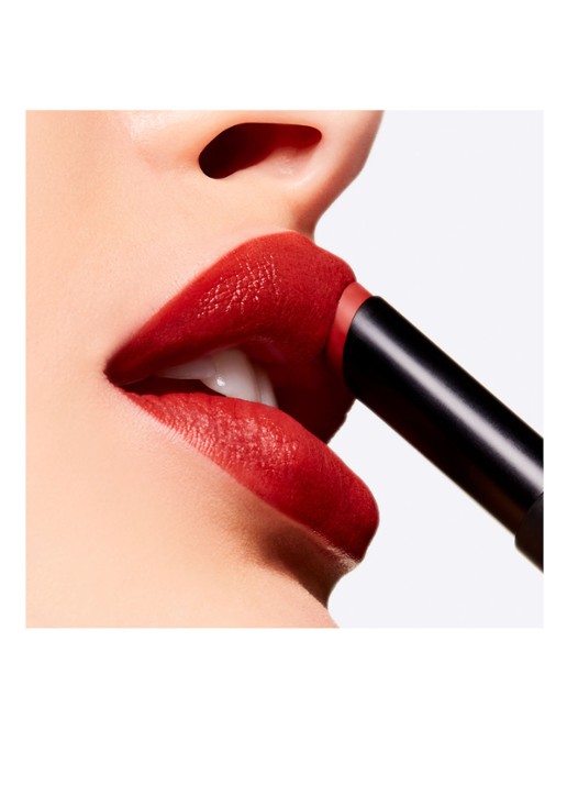 M·A·C Powder Kiss Velvet Blur Slim Stick - lipstick - detail 4 nice spice