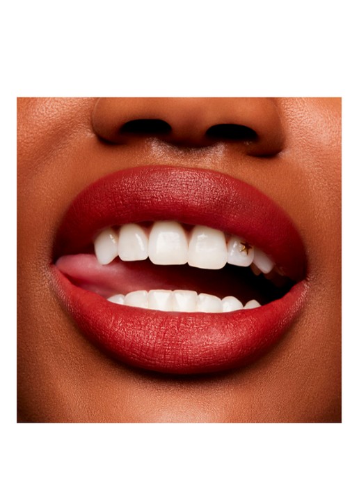M·A·C Powder Kiss Velvet Blur Slim Stick - lipstick - detail 5 nice spice