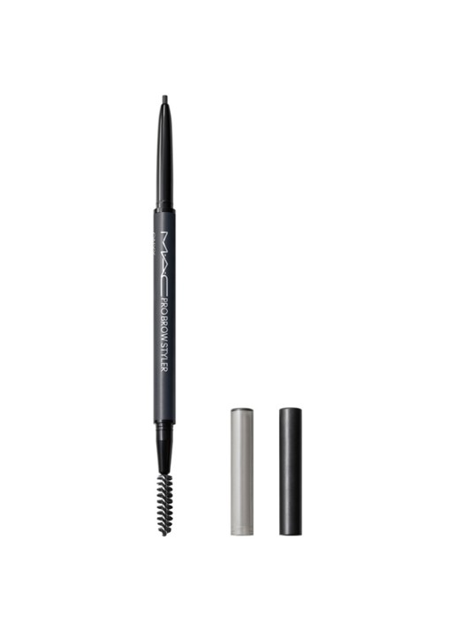 M·A·C Pro Brow Styler - wenkbrauwpotlood met borsteltje - voorkant 5 onyx