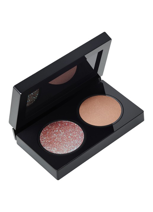 M·A·C Smoke + Ice Eye Shadow Duo - Limited Edition set  - voorkant luxe,luminous