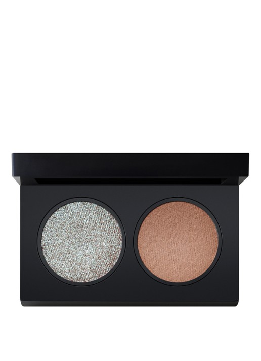 M·A·C Smoke + Ice Eye Shadow Duo - Limited Edition set  - voorkant 2 luxe,luminous