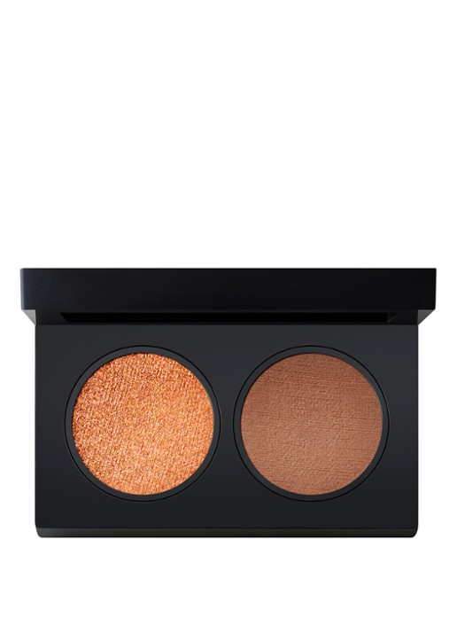 M·A·C Smoke + Ice Eye Shadow Duo - Limited Edition set  - voorkant 2 midnight,magic
