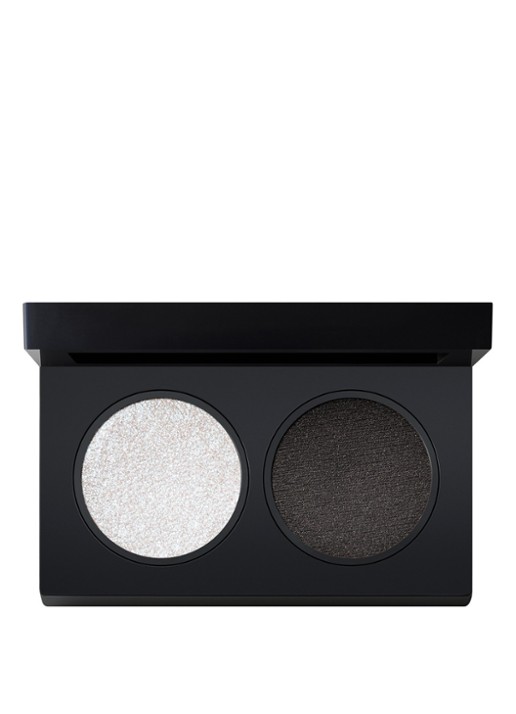 M·A·C Smoke + Ice Eye Shadow Duo - Limited Edition set  - voorkant 2 smoke,sequins