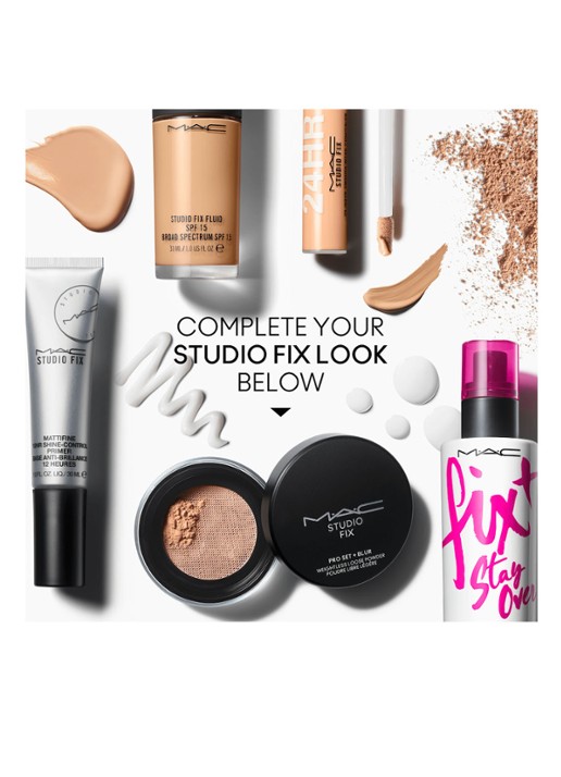 M·A·C Studio Fix Pro Set + Blur Weightless Loose Powder - losse poeder - detail 6 dark