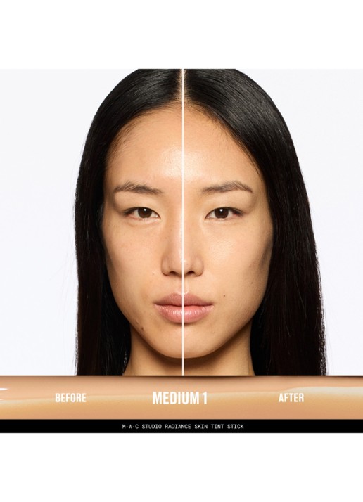 M·A·C Studio Radiance Skin Tint Stick - getinte foundation stick - detail 2 medium 1