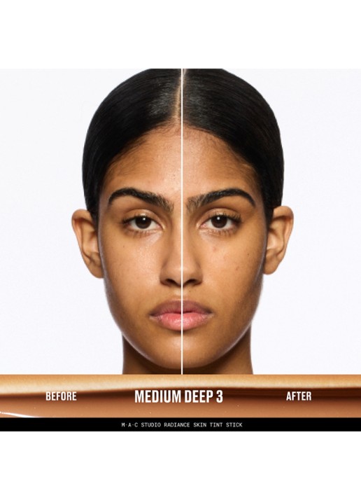 M·A·C Studio Radiance Skin Tint Stick - getinte foundation stick - detail 2 medium deep 3