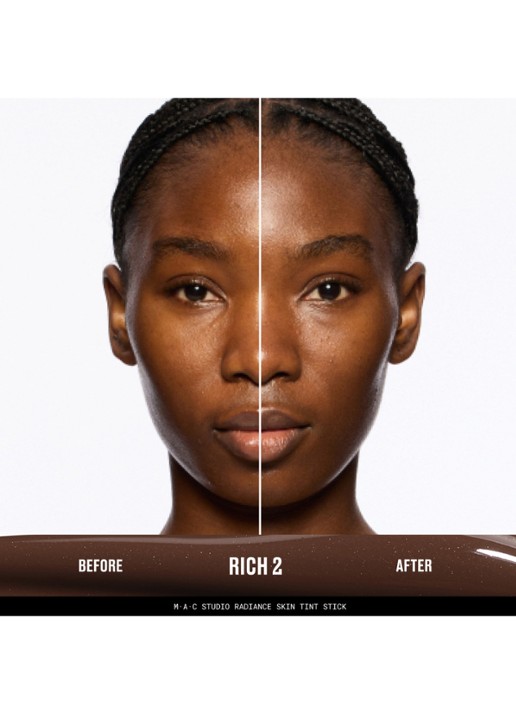 M·A·C Studio Radiance Skin Tint Stick - getinte foundation stick - detail 4 rich 2