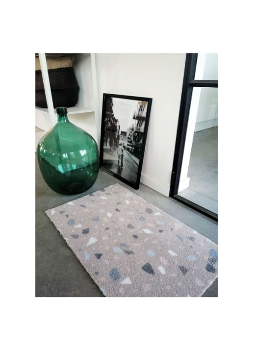 Mad About Mats Cain deurmat 50 x 75 cm - voorkant 5 roze