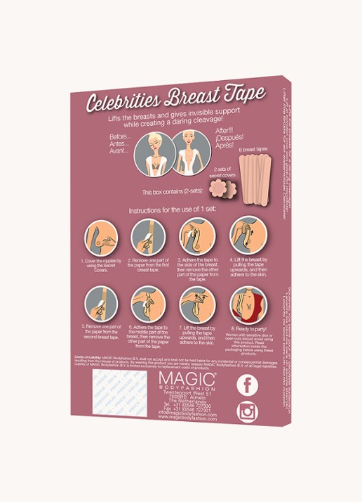 MAGIC Bodyfashion Celebrities Breast Tape - detail 5 beige