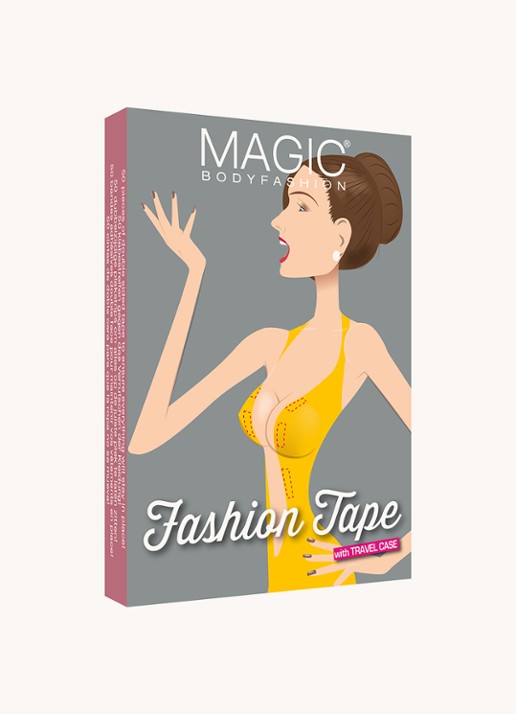 MAGIC Bodyfashion Fashion Boob Tape semi-transparante plakstrips - detail beige