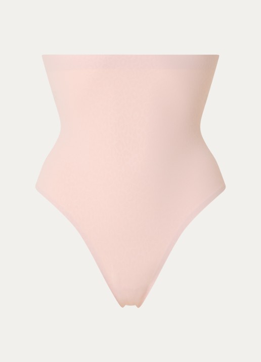 MAGIC Bodyfashion Maxi Sexy high waisted corrigerende string met panterprint
