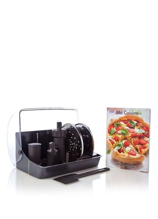 Magimix 4200 XL Chroom keukenmachine 3 liter - detail zilver