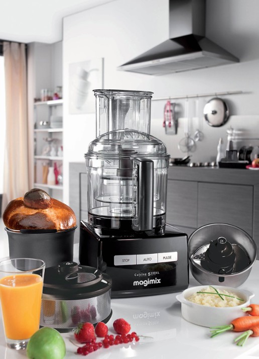 Magimix 5200 XL Premium keukenmachine 3,6 liter - voorkant 4 zwart