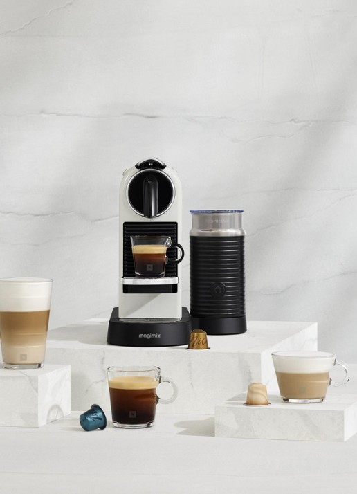 Magimix Citiz & Milk Nespresso machine 11319 - voorkant 2 wit