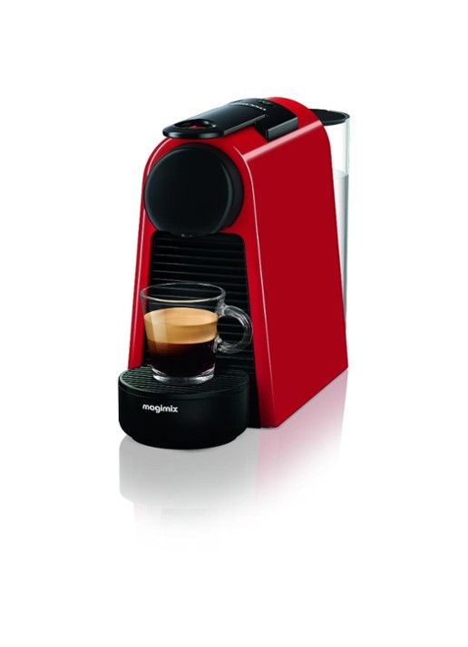 Magimix Essenza Mini Nespresso machine 11366 - voorkant 7 steenrood