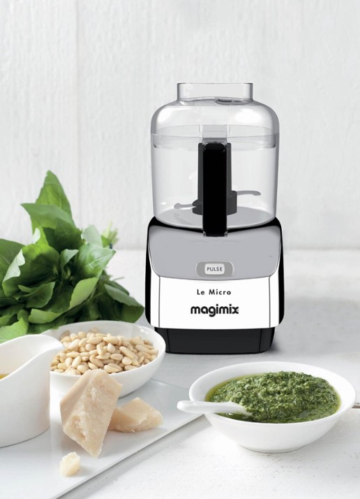 Magimix Le Micro hakmolen 0,8 liter - voorkant 3 chroom
