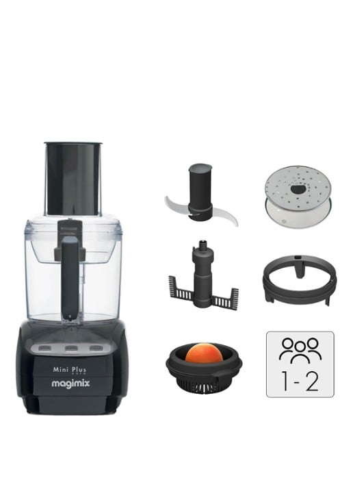 Magimix Mini Plus keukenmachine 1,7 liter - detail 2 zwart