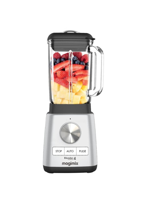 Magimix Power 4 blender 1,8 liter  - voorkant 2 zilver