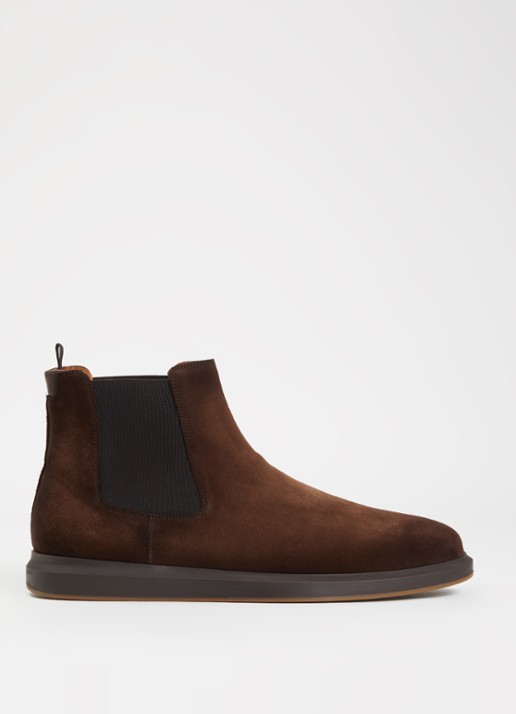 Magnanni Chelseaboot van suède