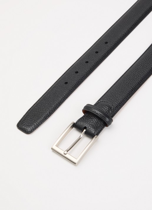 Magnanni Rugo Wind riem van leer - detail zwart