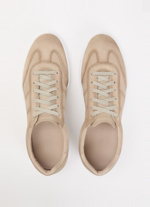 Magnanni Sneaker van suéde  - detail 4 beige