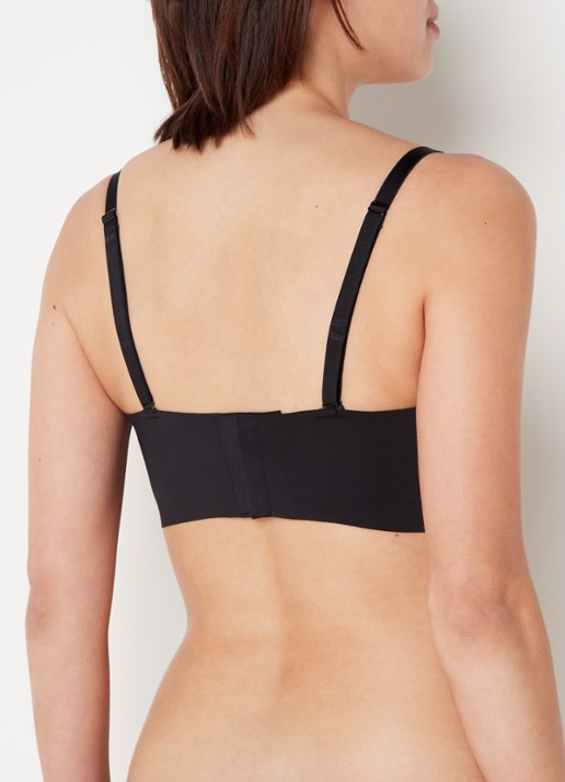 Maidenform Pure Comfort Multiway voorgevormde strapless bh - achterkant 3 zwart