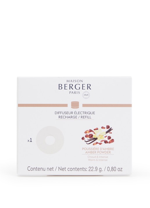 Maison Berger Amber Powder navulling elektrische parfumdiffuser Nomad Berger