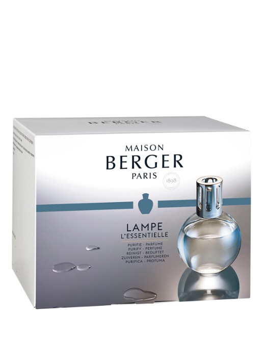 Maison Berger Essentielle Ronde Lampe Berger met navullingen 2 x 250 ml in giftset - voorkant 2 transparant