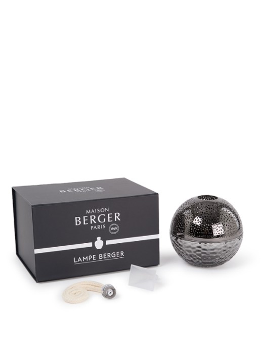 Maison Berger Gravity Noire Lampe Berger - voorkant antraciet